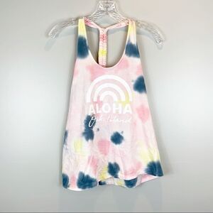 🌺3 FOR $20🌺 - NWT EXIST Aloha Oak Island tie dye braided tank M